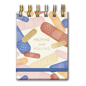 Helping and Healing Spiral Pocket Notepad