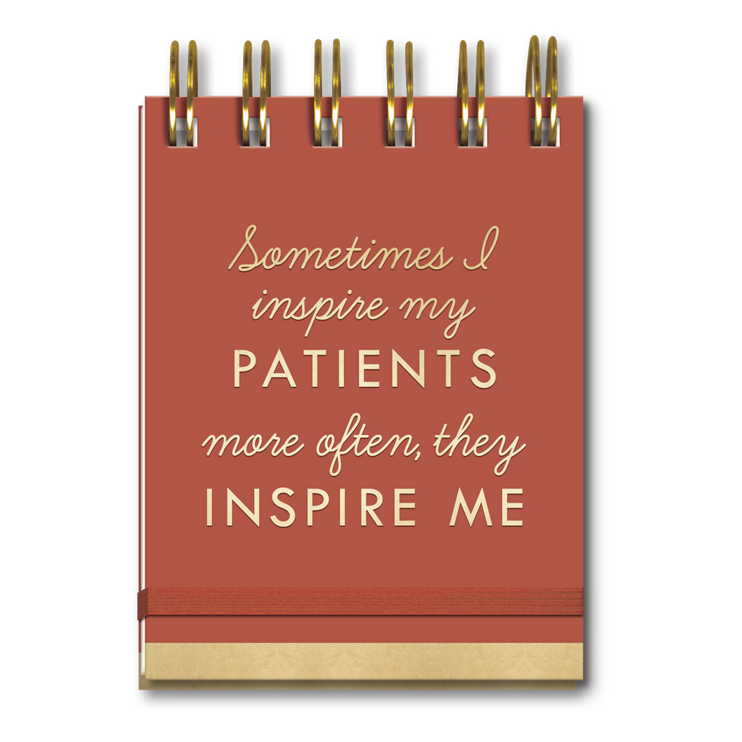 Inspire My Patients Spiral Pocket Notepad