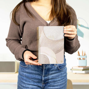 2025-2026 Brushed Beige Soft Cover Planner