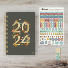Load image into Gallery viewer, Dreams in Bloom 2024 Soft Cover Planner
