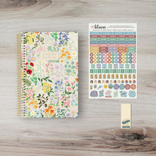 Load image into Gallery viewer, 2025-2026 Beige Garden Party Soft Cover Planner
