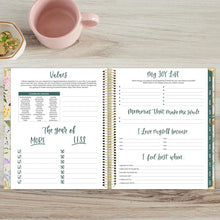 Load image into Gallery viewer, Pre-Order 2026 Beige Bouquet Hard Cover Vision Planner
