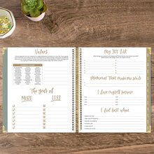 Load image into Gallery viewer, Pre-Order 2026 Green Linen Hard Cover Vision Planner
