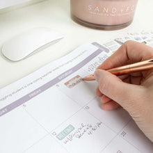 Load image into Gallery viewer, 2025-2026 Teacher Planner, With 3 Interchangeable Covers: Cool Tones
