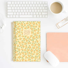 Load image into Gallery viewer, 2026-2027 Butter Yellow Daisies Soft Cover Planner
