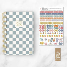 Load image into Gallery viewer, 2026-2027 Checkered Soft Cover Planner
