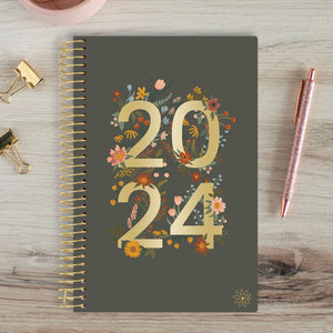 Dreams in Bloom 2024 Soft Cover Planner