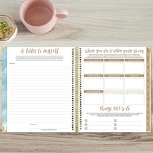 Load image into Gallery viewer, Pre-Order 2026 Ocean Oasis Hard Cover Vision Planner
