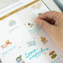 Load image into Gallery viewer, Pre-Order Seasonal Bucket List Sticker Pack
