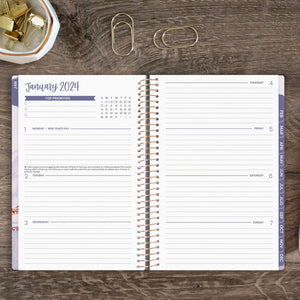 Lavender Daydream Believer 2024 Soft Cover Planner