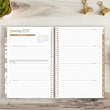 Load image into Gallery viewer, Tan Leopard 2024 Soft Cover Planner
