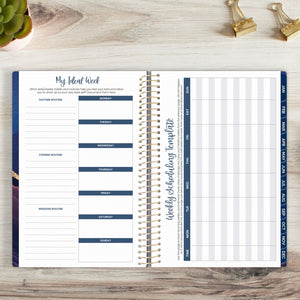 Midnight Mountains 2024 Soft Cover Planner