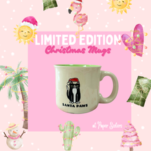 Load image into Gallery viewer, Santa Paws, Kitty Mug
