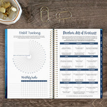 Load image into Gallery viewer, Blue Kintsugi 2024 Soft Cover Planner
