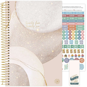 2025-2026 Brushed Beige Soft Cover Planner