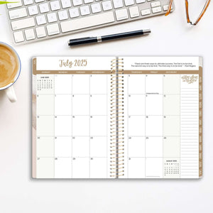 2025-2026 Brushed Beige Soft Cover Planner