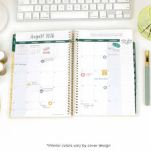 Load image into Gallery viewer, 2026-2027 Butter Yellow Daisies Soft Cover Planner
