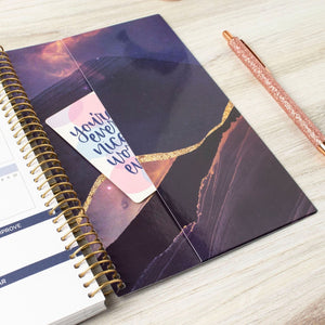 Midnight Mountains 2024 Soft Cover Planner