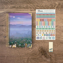 Load image into Gallery viewer, 2025-2026 Small Mystical Mountains Hard Cover Planner
