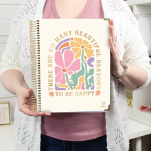 Load image into Gallery viewer, 2026-2027 Large So Many Reasons To Be Happy Hard Cover Planner
