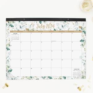 2024-2025 Greenery Desk/Wall Calendar