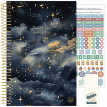 Load image into Gallery viewer, 2025-2026 Midnight Sky Soft Cover Planner
