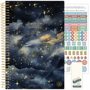 2025-2026 Midnight Sky Soft Cover Planner
