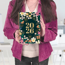 Load image into Gallery viewer, Pre-Order 2026 Blooming Wildly Floral Soft Cover Planner
