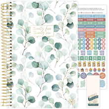 Load image into Gallery viewer, 2025-2026 Boho Greenery Soft Cover Planner
