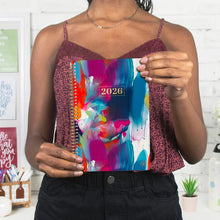 Load image into Gallery viewer, Pre-Order 2026 Brilliant Brushstrokes Soft Cover Planner
