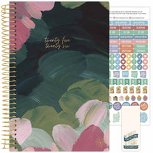 Load image into Gallery viewer, 2025-2026 Emerald Paint Soft Cover Planner
