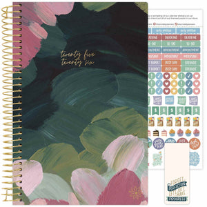 2025-2026 Emerald Paint Soft Cover Planner
