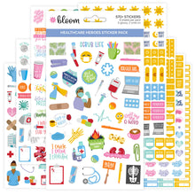 Load image into Gallery viewer, Healthcare Heroes Planner Stickers
