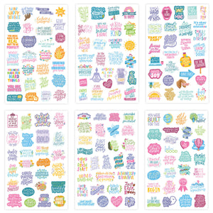 Inspirational Quotes Sticker Pack