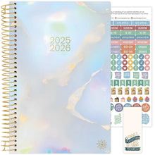 Load image into Gallery viewer, 2025-2026 Iridescent Opal Soft Cover Planner
