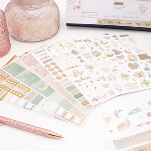 Simply Gilded x Bloom Boho Celestial, Planner Sticker Pack