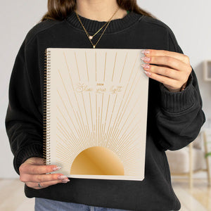 Cleerely Sated2024 Large Soft Cover Planner