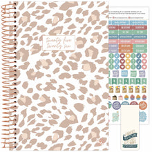 Load image into Gallery viewer, 2025-2026 Tan Leopard Soft Cover Planner
