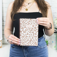 Load image into Gallery viewer, 2025-2026 Tan Leopard Soft Cover Planner
