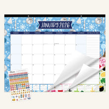 Load image into Gallery viewer, Pre-Order 2026 Holiday Icons Desk &amp; Wall Calendar

