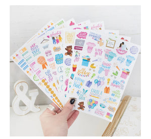 Bloom, Sticker Pack, Pregnancy & Baby’s First Year