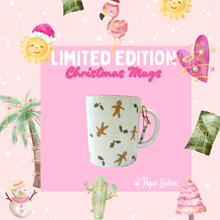 Load image into Gallery viewer, Gingerbread Cane Under The Mistletoe Mug
