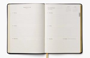 2026 Wildwood 12 month Embroidered Bookbound Planner