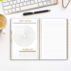 2025-2026 Brushed Beige Soft Cover Planner