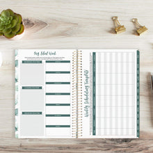 Load image into Gallery viewer, 2025-2026 Boho Greenery Soft Cover Planner
