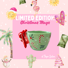 Load image into Gallery viewer, Candy Cane Under The Mistletoe Mug
