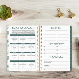 2025-2026 Boho Greenery Soft Cover Planner