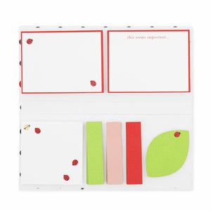 kate spade new york, Lady Bug Sticky Note Folio