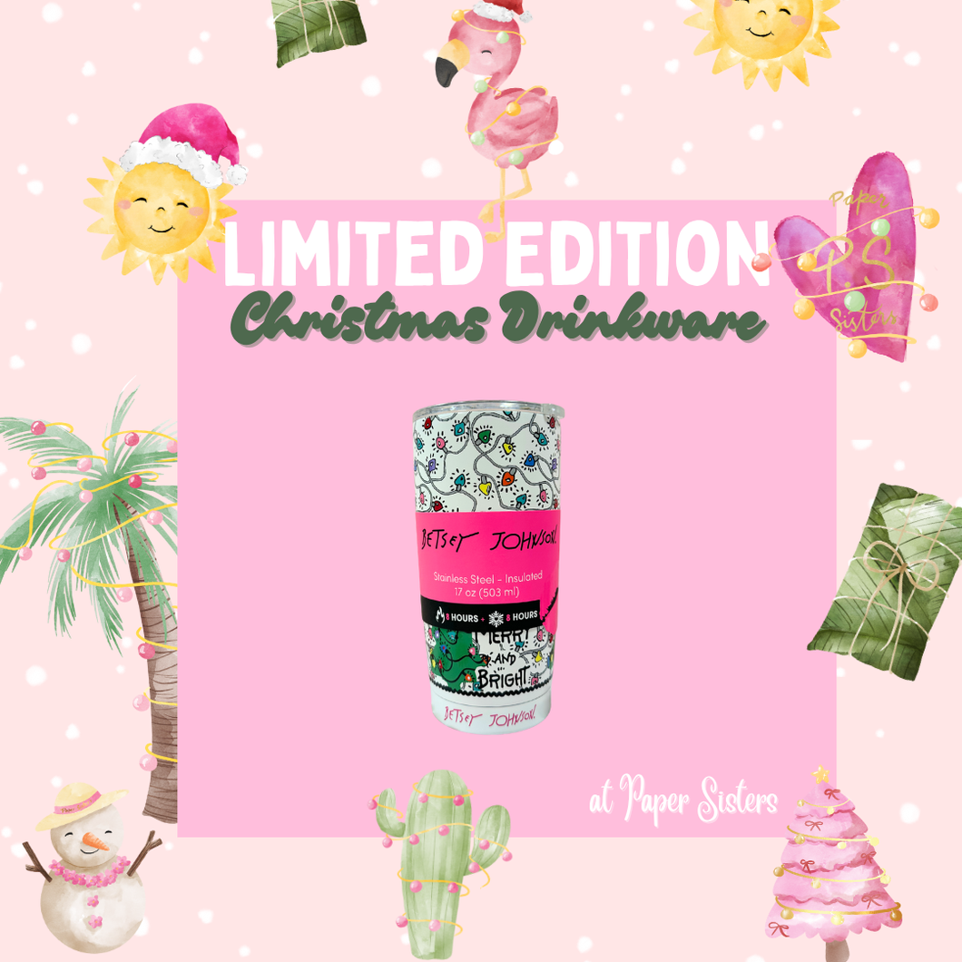 Xmas Lights Stainless Steel Tumbler