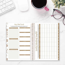 Load image into Gallery viewer, 2026-2027 Tan Leopard Soft Cover Planner
